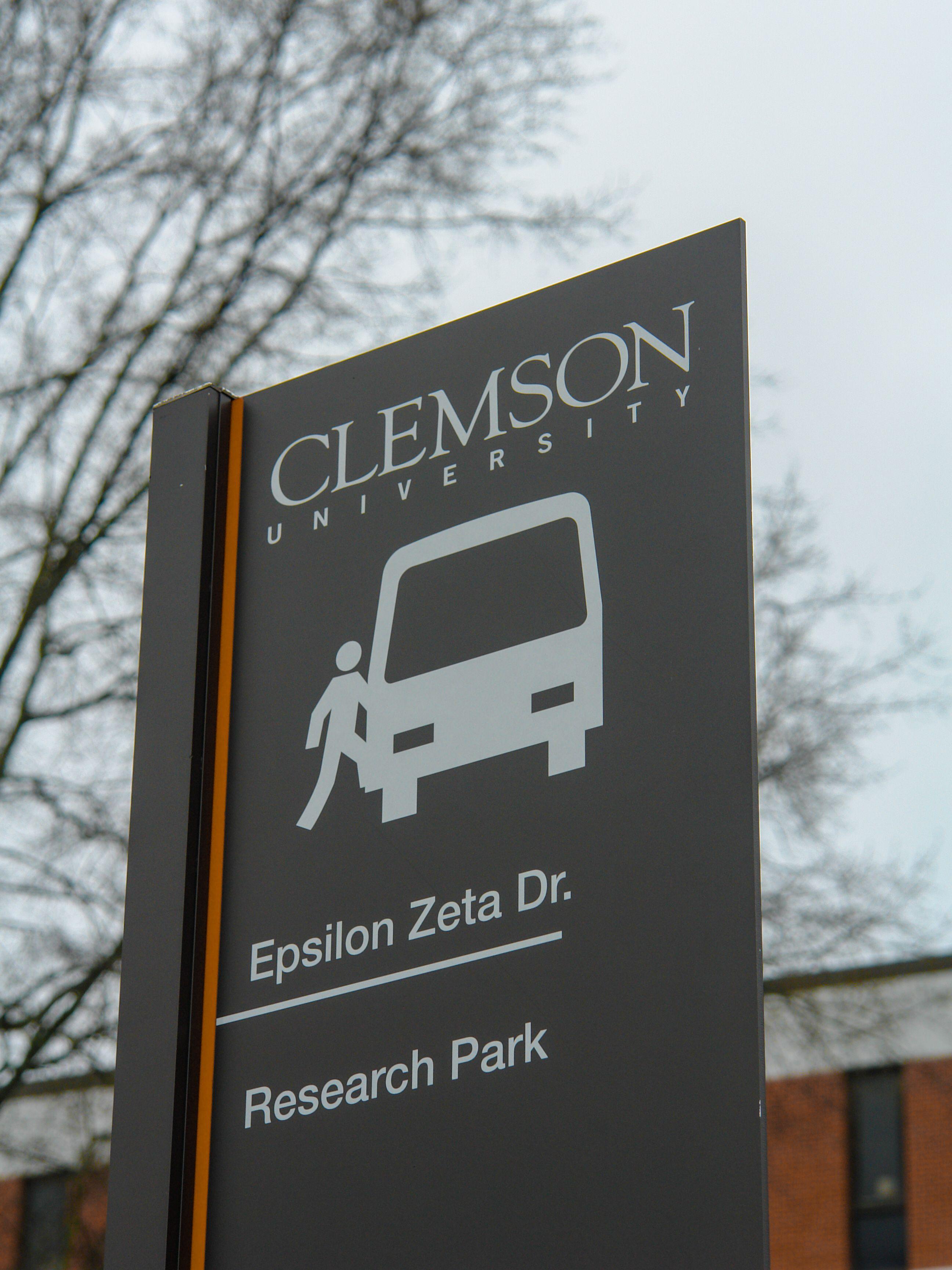 Collection Image:Clemson bus stop